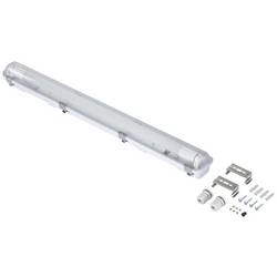 Sygonix LED světlo do vlhkých prostor LED trubice T8 9 W neutrální bílá šedá