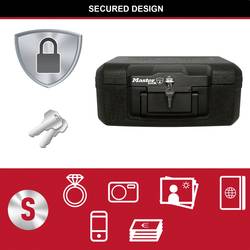 Master Lock P44970 L1200 protipožární trezor nehořlavé na klíč