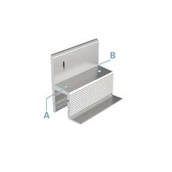 Deko Light 975483 EL-03-10 Sádrokartonový profil hliník (š x v x h) 27.65 x 45 x 2000 mm 2 m