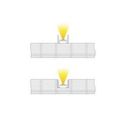 Deko Light 970284 AU-10-12 Drážkovaný profil hliník (d x š x v) 2000 x 18.20 x 13.70 mm 2 m