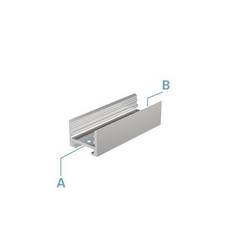 Deko Light 970284 AU-10-12 Drážkovaný profil hliník (d x š x v) 2000 x 18.20 x 13.70 mm 2 m
