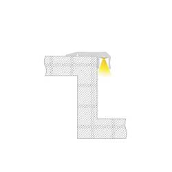 Deko Light 970523 AL-02-10 schodovitý profil hliník (d x š x v) 2000 x 61 x 20.50 mm 2 m