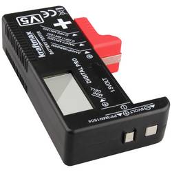 kraftmax 146699 zkoušečka baterií a akumulátorů, typy 1,2 V, 1,5 V, 146699