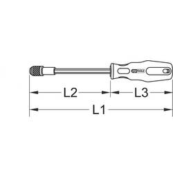 KS Tools 9111145 bitový šroubovák