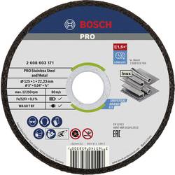 Bosch Accessories Rapido 2608603255 řezný kotouč rovný 125 mm 10 ks nerezová ocel, kov