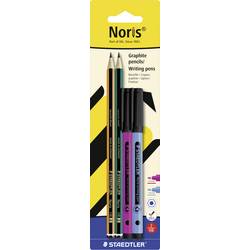 Staedtler Noris® 120 61 BK4-1 sada tužek Označení tvrdosti: 2B, HB, HB, H , 2H 4 ks