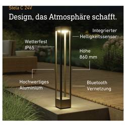 Steinel LED AUSSENLEUCHTE STELA C 24V 860 091996 venkovní stojací LED lampa 9.2 W