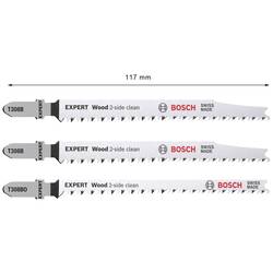Bosch Accessories 2608900559 Sada pilových listů DO přímočaré pily EXPERT ‘Wood 2-side clean‘, T308B/BO, 3 ks 3 ks