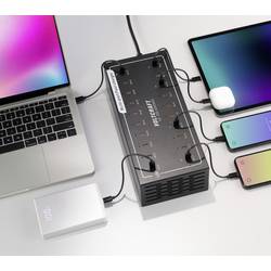 VOLTCRAFT UC-20C400W01 USB nabíjecí hub, USB Power Delivery (USB-PD) , 20x USB-C®, 400 W, Dodávka energie, černá