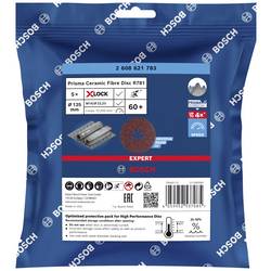 Bosch Accessories 2608621783 vláknitý kotouč Průměr 125 mm Zrnitost=60 5 ks