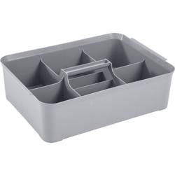 Curver 243837 Úložný box, HANDY, (d x š x v) 366 x 263 x 104 mm, stříbrná, 1 ks