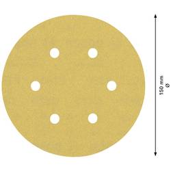 Bosch Accessories EXPERT C470 2608900922 brusné papíry pro excentrické brusky s otvory Zrnitost 180 (Ø) 150 mm 50 ks