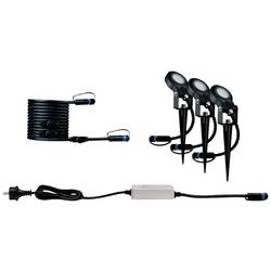 Paulmann 4064161325880 Osvětlovací systém Plug&Shine startovací sada LED zahradních reflektorů sada 4 ks LED 24 W teplá bílá antracitová