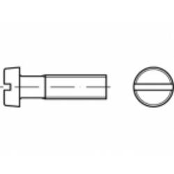 TOOLCRAFT TO-5451204 šrouby s válcovou hlavou M2,5 12 mm příruba mosaz 200 ks