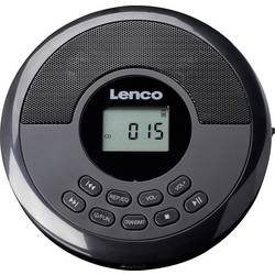 Lenco CD-340BK přenosný CD přehrávač Discman CD, CD-R, CD-RW, MP3, CD, CD-R, CD-RW, MP3 černá