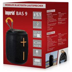 Imperial BAS 9 Bluetooth® reproduktor outdoor, SD paměť. karta černá