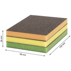 Bosch Accessories EXPERT S473 2608901176 brusný blok 3 ks