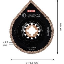 Bosch Accessories 2608900042 EXPERT 3 max AVZ 70 RT4 Carbide-RIFF čistič spár 10dílná 2.5 mm 10 ks