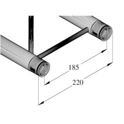 Alutruss DECOLOCK DQ2-500 2bodová rampa 50 cm