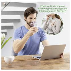 Medisana IN 515 tragbarer Ultraschallvernebler inhalátor s náustkem, s ultrazvukem, s inhalační maskou