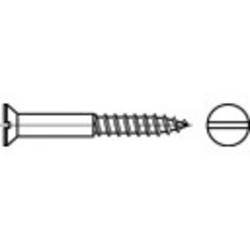 TOOLCRAFT TO-5446995 šroub se zápustnou hlavou 4.5 mm 45 mm příruba DIN 97 mosaz 200 ks