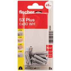 Fischer 567835 SX Plus rozpěrná hmoždinka 30 mm 6 mm 8 ks