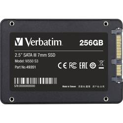 Verbatim VI550 S3 256 GB interní SSD pevný disk 6,35 cm (2,5) SATA 6 Gb/s Retail 49351