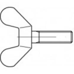 TOOLCRAFT TO-5447532 křídlový šroub M10 25 mm DIN 316 mosaz 25 ks