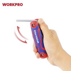 WorkPro vnější šestihran šestihranný klíč 1.5 mm, 2.0 mm, 2.5 mm, 3.0 mm, 4.0 mm, 5.0 mm, 6.0 mm, 8.0 mm