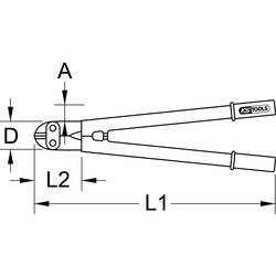 KS Tools 9620619 pákové kleště 620 mm
