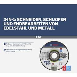Bosch Accessories Bosch Power Tools 2608602389 řezný kotouč lomený 125 mm 1 ks kov