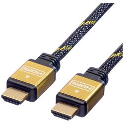 Roline HDMI kabel Zástrčka HDMI-A, Zástrčka HDMI-A 15.00 m vícebarevná 11.04.5508 standardní HDMI HDMI kabel