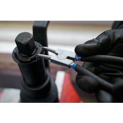 Brilliant Tools BT067002 kleště na pojistné kroužky Vhodné pro (kleště na pojistné kroužky) vnější kroužky Tvar hrotu zahnutý o 90°