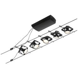 Paulmann Wire Systems 94434 kompletní lankový systém GU5.3 černá (matná), chrom