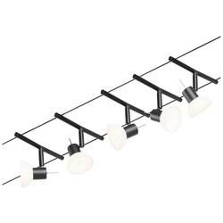 Paulmann Wire Systems 94450 kompletní lankový systém GU5.3 černá (matná), chrom