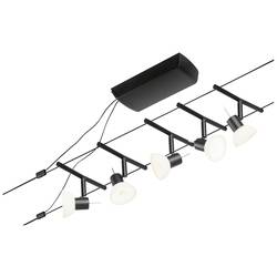 Paulmann Wire Systems 94450 kompletní lankový systém GU5.3 černá (matná), chrom
