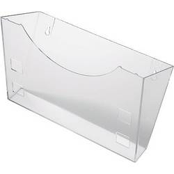Helit glasklar H6103002 držák prospektů čiré sklo N/A 1 ks (š x v x h) 240 x 165 x 105 mm