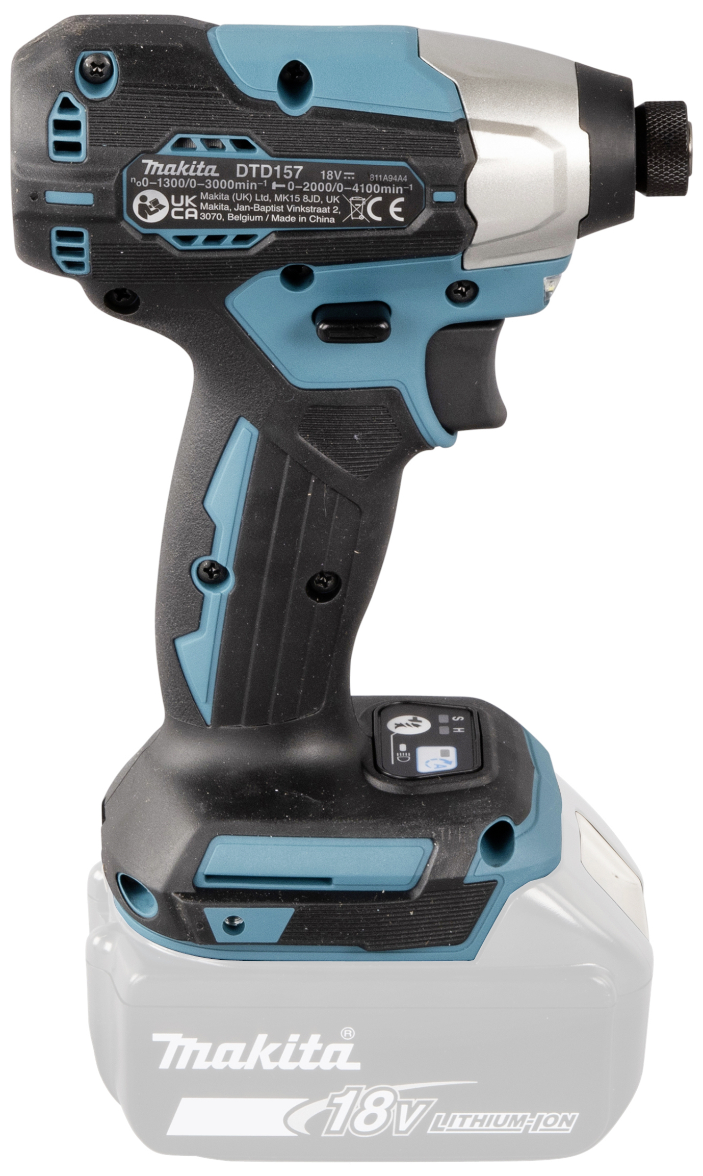 Makita MAKDTD157Z, DTD157Z aku rázový utahovák, 140 Nm, 18 V, Li-Ion, bez akumulátoru