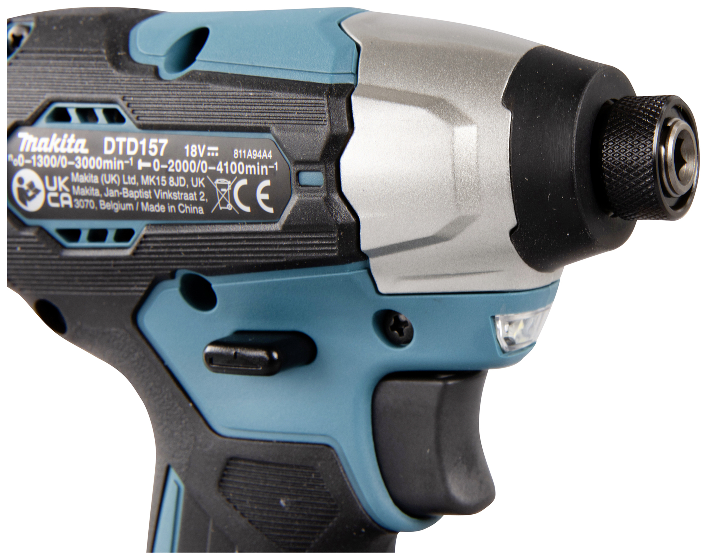 Makita MAKDTD157Z, DTD157Z aku rázový utahovák, 140 Nm, 18 V, Li-Ion, bez akumulátoru