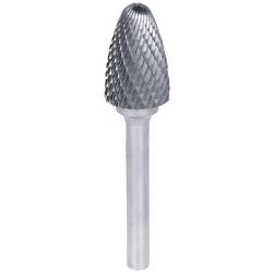 KS Tools 515.3266 frézovací kolík , tvrdokov, kónický tvar s kulovou hlavou, 16.0 mm, Délka 70 mm, Vnější Ø 6 mm, Pracovní délka 45 mm, Ø hřídele 6.0 mm