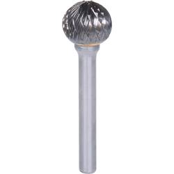 KS Tools 515.3286 frézovací kolík , tvrdokov, koule, 16.0 mm, Délka 60 mm, Vnější Ø 6 mm, Pracovní délka 39 mm, Ø hřídele 6.0 mm