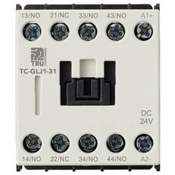 TRU COMPONENTS TC-GYJ1-31-24VDC pomocný stykač 3 spínací kontakty, 1 rozpínací kontakt 24 V/DC 10 A 1 ks