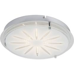 Brilliant G94163/15 Cathleen LED stropní svítidlo LED pevně vestavěné LED Energetická třída (EEK2021): F (A - G) 15 W chrom