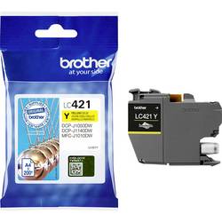 Brother Ink LC-421Y originál žlutá LC421Y