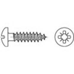 TOOLCRAFT 1069682 půlkulaté šrouby 4 mm 20 mm křížová drážka Pozidriv 88096 nerezová ocel A2 1000 ks