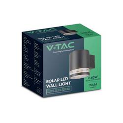 V-TAC VT-1145 10399 venkovní solární nástěnné osvětlení 1 W Barvy světla (LED svítidlo): teplá bílá