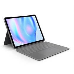 Logitech Combo Touch klávesnice k tabletu včetně ochranného coveru Apple iPad Air 13-inch (M2) 33 cm (13) BookCase šedá