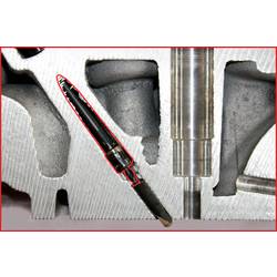 KS Tools 152.1640 Univerzální sada vyvrtacích hrotů pro svíčky M8 x 1,0
