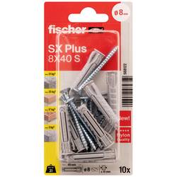 Fischer 568122 SX Plus rozpěrná hmoždinka 40 mm 8 mm 10 ks