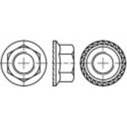 TOOLCRAFT 1067597 šestihranné matice s ozubením a přírubou M6 DIN 6923 nerezová ocel A2 1000 ks